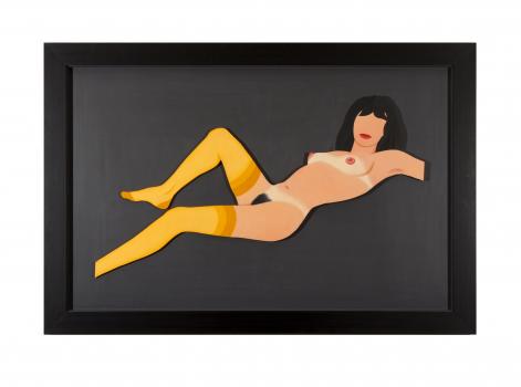 Monica reclining nude