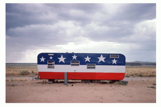 Trailer, Arizona Route 66, 1975